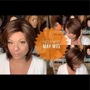 Noriko May wig in Razberry Ice R